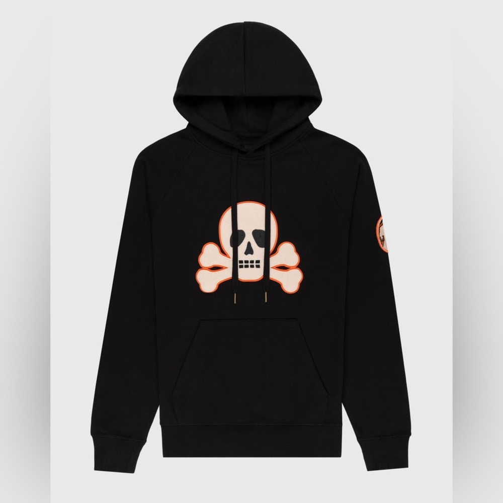 Ebbets Field Flannels Sioux City Ghosts French Terry Felt Pullover Hoodie